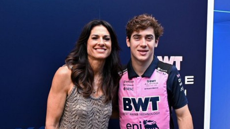 El emotivo encuentro entre Franco Colapinto y Gabriela Sabatini